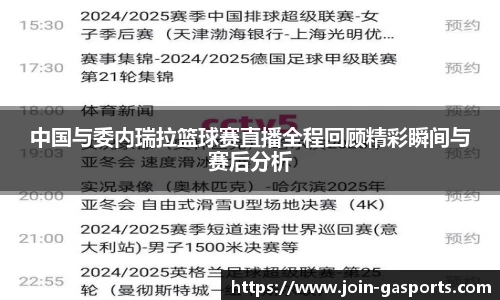 中国与委内瑞拉篮球赛直播全程回顾精彩瞬间与赛后分析